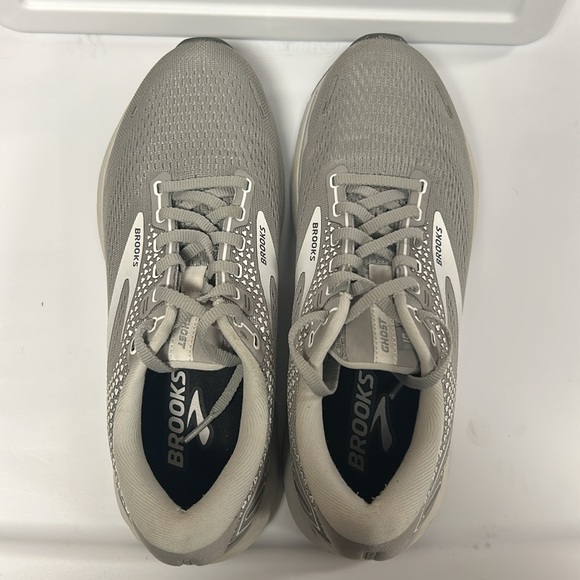 Brooks Ghost 14 Gray Sneakers - Picture 6 of 8